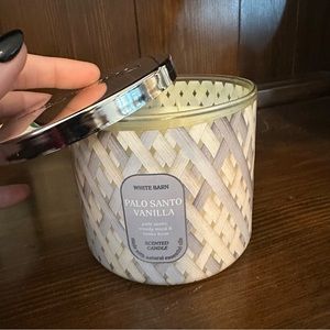 White Barn Palo Santo Vanilla 3-Wick Candle